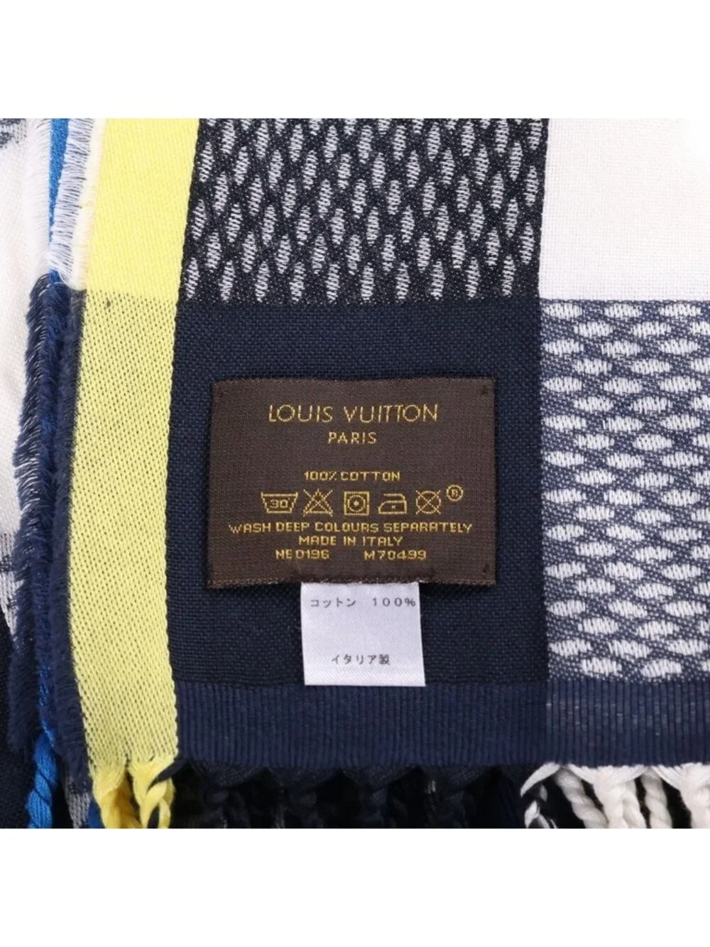 Louis Vuitton America's Cup 2017 Large Blanket Navy White